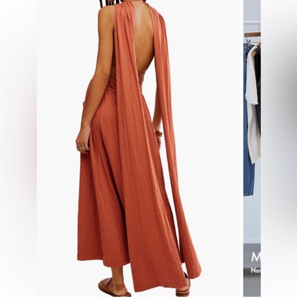 Free People Selena Convertible, Halter Maxi Dress Size Medium - Picture 2 of 12